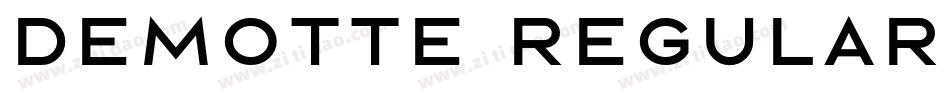 Demotte Regular字体转换